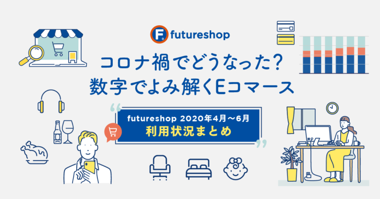 コロナ禍でどうなった？数字でよみ解くEコマース 〜futureshop 2020年4月〜6月利用状況まとめ〜